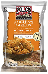 BOULDER CANYON: Ancient Grains Snack Chips Sea Salt, 5.5 oz