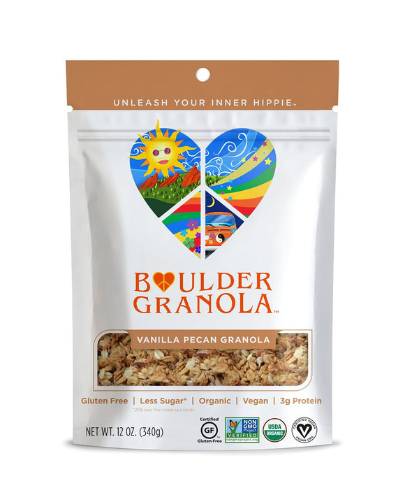 BOULDER GRANOLA: Vanilla Pecan, 12 oz