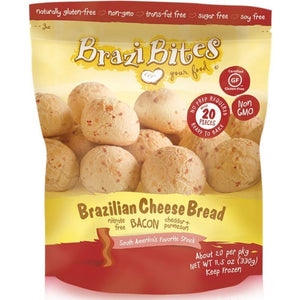 BRAZI BITES: Brazilian Cheese Bread Bacon, 11.5 oz