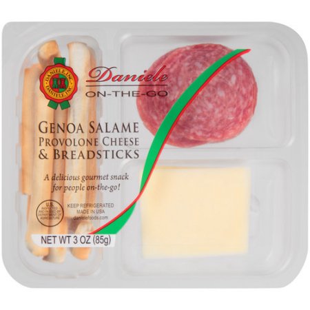 DANIELE: Genoa Salame Provolone Cheese & Breadsticks, 3 oz