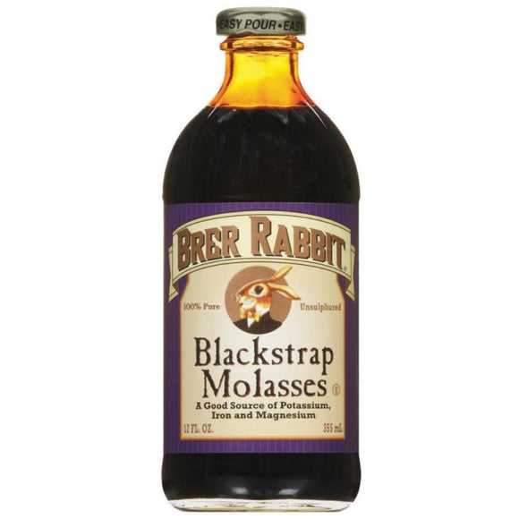 BRER RABBIT: Blackstrap Molasses Unsulphured, 12 oz