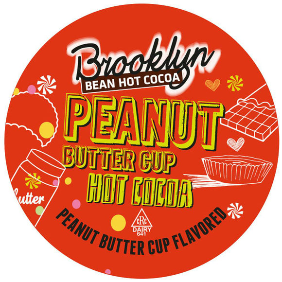 BROOKLYN BEAN ROASTERY: Peanut Butter Cup Hot Cocoa, 12 Ct