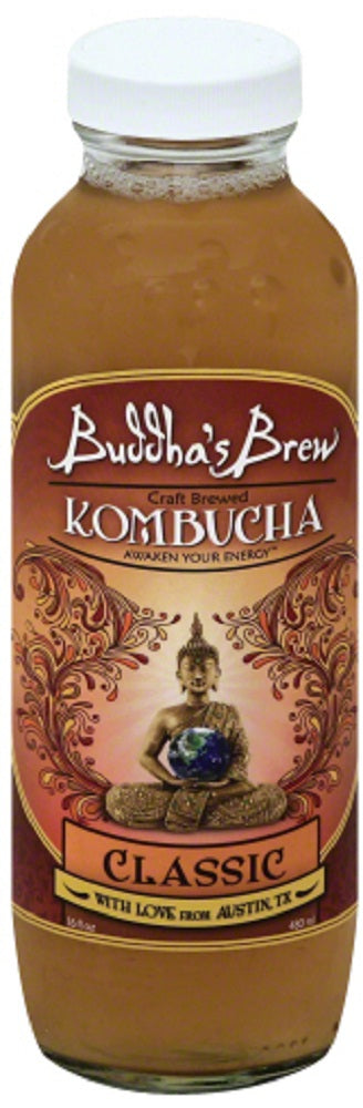 BUDDHA'S BREW: Kombucha Classic, 16 oz