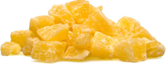 BULK FRUITS: Pineapple Diced No Sulphur, 11 lb