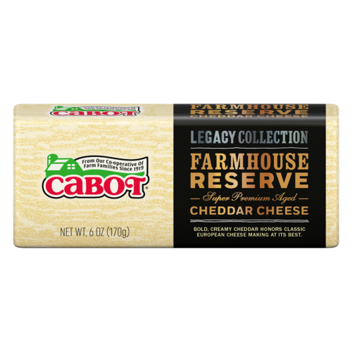 CABOT: Cheese Bar Cheddar Farmhouse Reserve, 6 oz