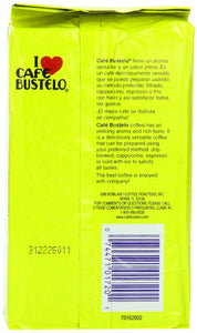 CAFE BUSTELO: Ground Dark Roast Coffee Espresso, 10 Oz