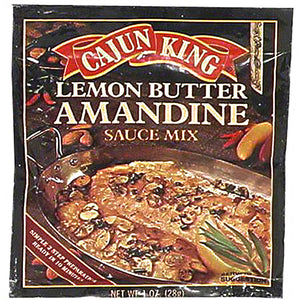 CAJUN KING: Lemon Butter Amandine Sauce Mix, 1 oz