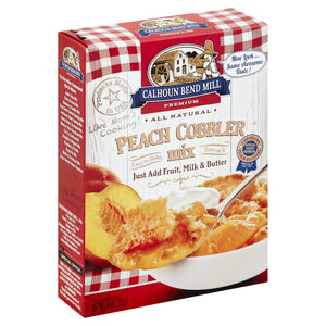 CALHOUN BEND MILL: All Natural Peach Cobbler Mix, 8 oz