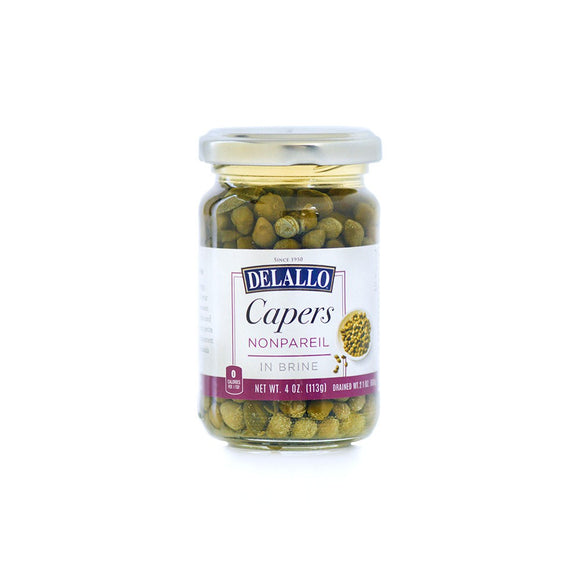 DELALLO: Nonpareil Capers in Brine, 4 oz