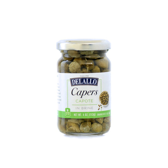DELALLO: Capote Capers in Brine, 4 oz