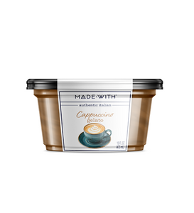 MADE WITH: Cappuccino Italian Gelato, 16 oz