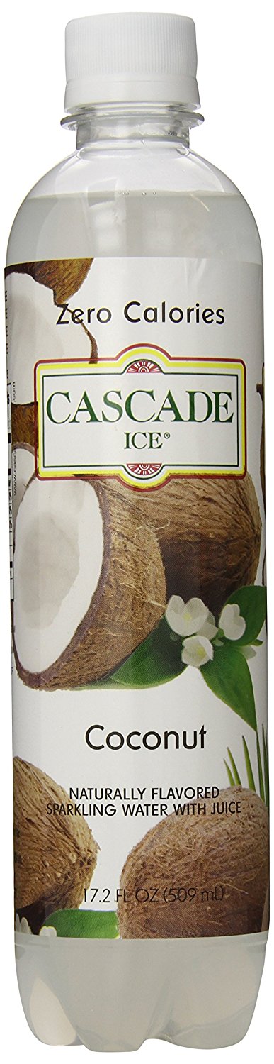 CASCADE ICE: Sparkling Water Coconut, 17.2 oz