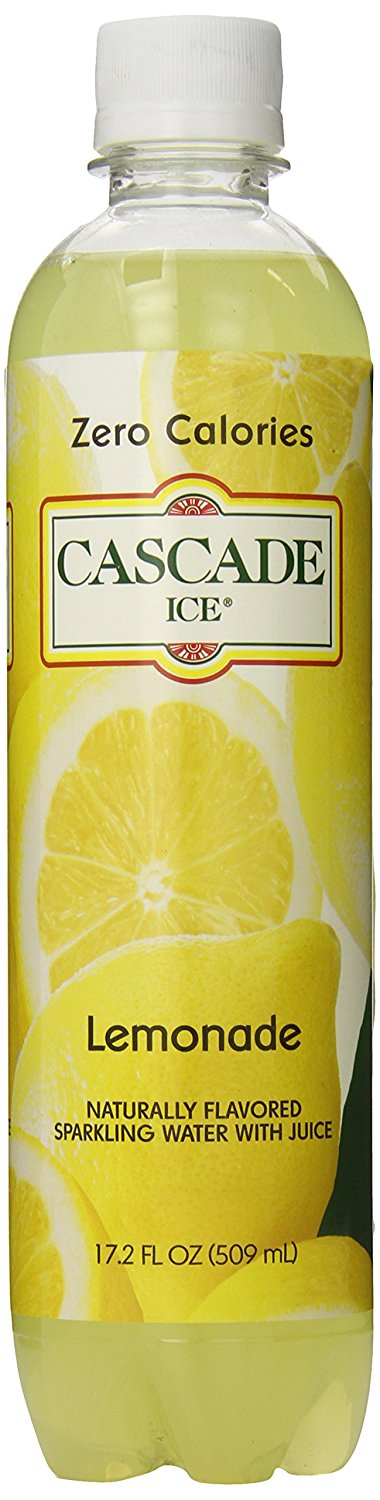 CASCADE ICE: Sparkling Water Lemonade, 17.2 oz