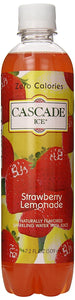 CASCADE ICE: Sparkling Water Strawberry Lemonade, 17.2 oz