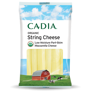 CADIA: Mild Cheddar Shredded Cheese Organic, 6 oz