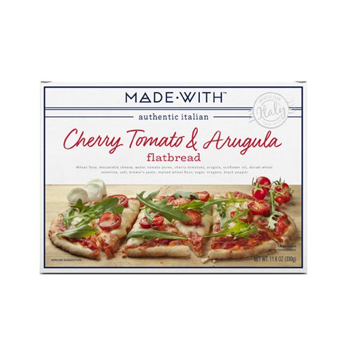 MADE WITH: Cherry Tomato & Arugula Flatbread, 11.6 oz