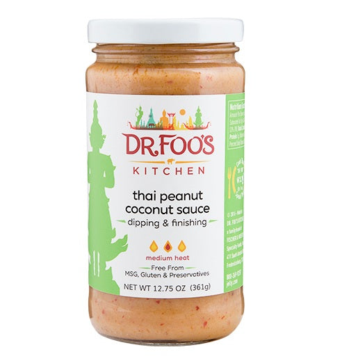 DR. FOOS KITCHEN: Thai Peanut Coconut Sauce, 12.75 oz