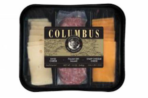 COLUMBUS: Salame & Cheese Tray, 8 oz
