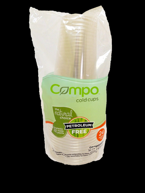 COMPO: Heavy Duty 16 oz Cold Cup, 24 pc