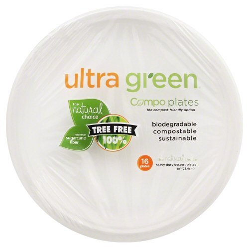 COMPO: Premium 10-Inch Dinner Plates, 16 pc