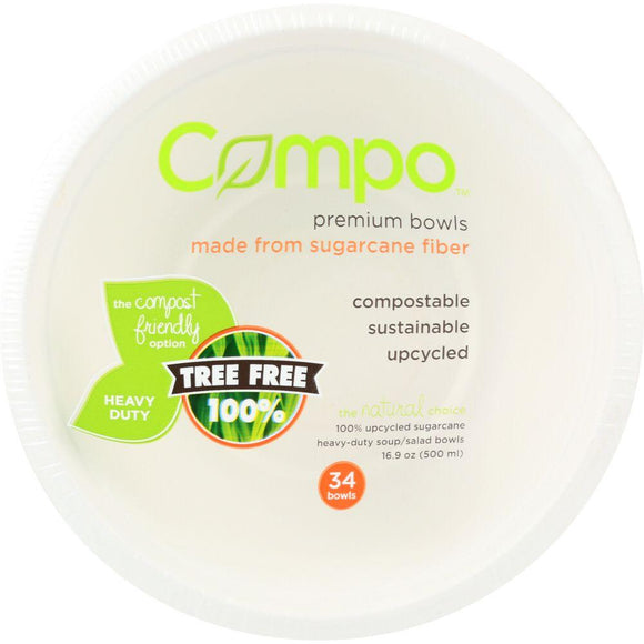 COMPO: Premium 16-oz Salad/Soup Bowl, 34 pc