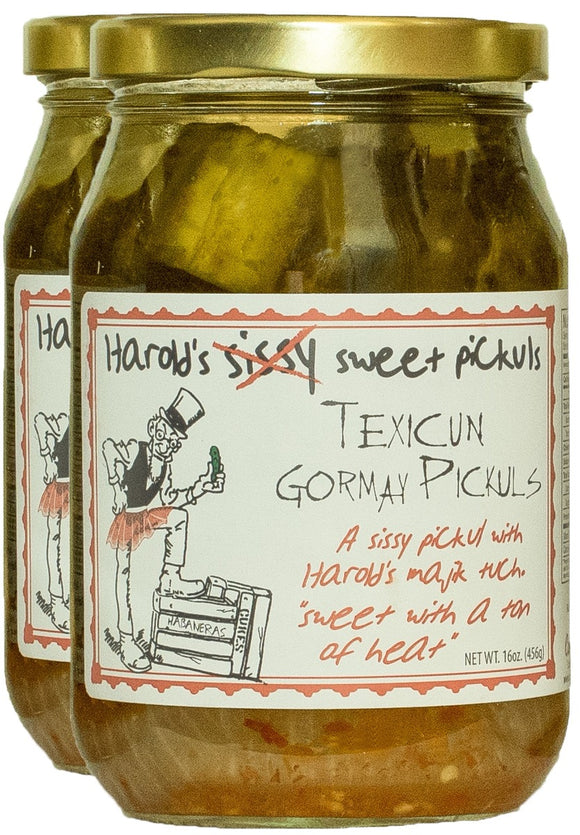 CONSCIOUS CHOICE: Harold's Sissy Sweet Hot Pickles, 16 oz