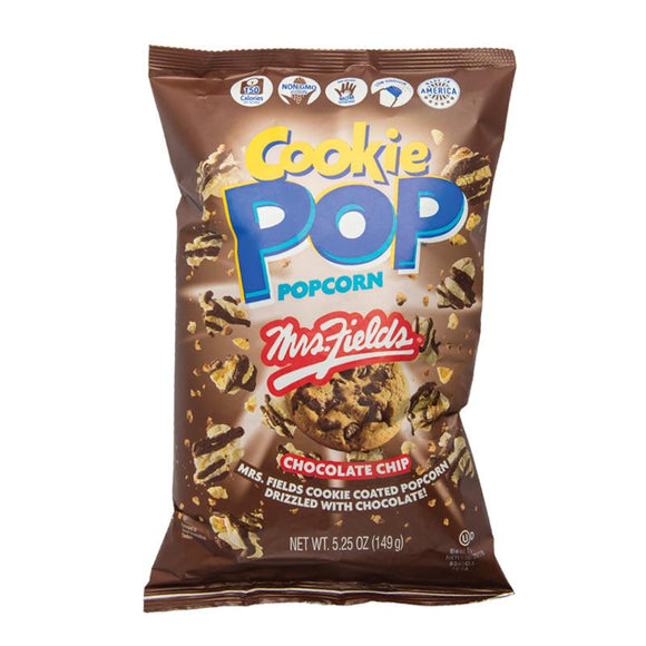 COOKIE POP POPCORN: Chocolat Chip Popcorn, 5.25 oz