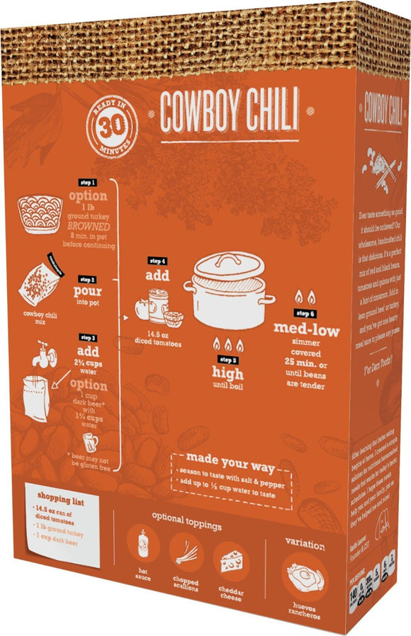 COOKSIMPLE: Cowboy Chili with Quinoa and Cinnamon, 6.1 oz