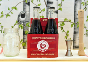 BOYLAN: Creamy Red Birch Beer 4 x 12 fl oz, 48 fl oz