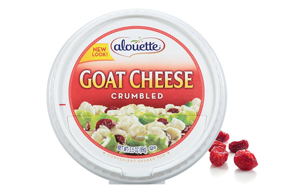 ALOUETTE: Crumbled Goat Cheese, 3.5 oz