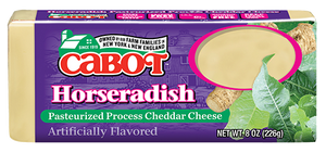 CABOT: Cheese Bar Cheddar Horseradish, 8 oz