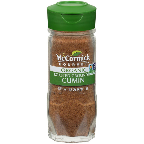 MC CORMICK: Organic Roasted Ground Cumin, 1.5 oz