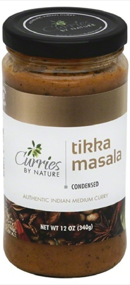 CURRIES BY NATURE: Tikka Masala Curry Sauce, 12 oz