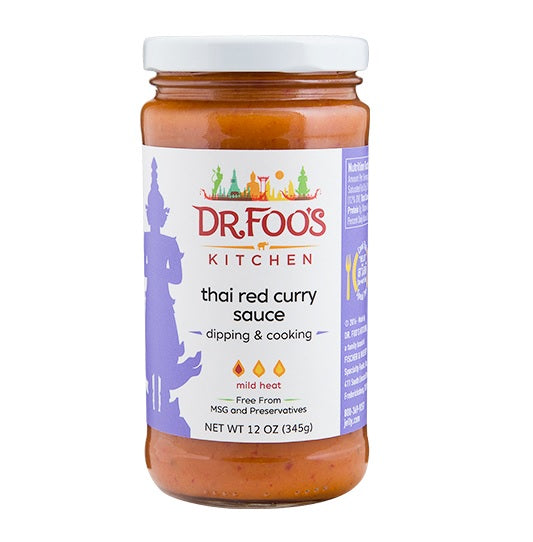 DR. FOOS KITCHEN: Thai Red Curry Sauce, 12 oz