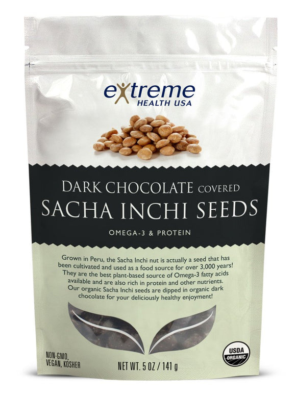EXTREME HEALTH USA: Sacha Inchi Seeds Dark Chocolate, 5 oz
