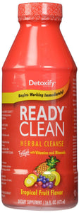 DETOXIFY: Ready Clean Herbal Cleanse Tropical Fruit Flavor, 16 oz