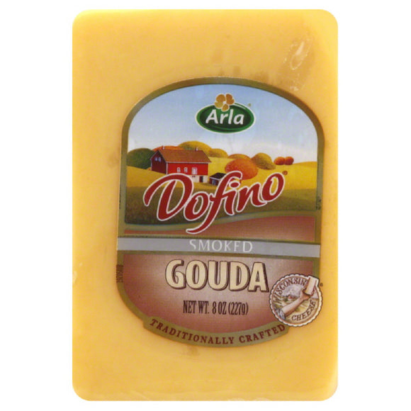 DOFINO: Smoked Gouda Cheese Traditionally Crafted, 8 oz