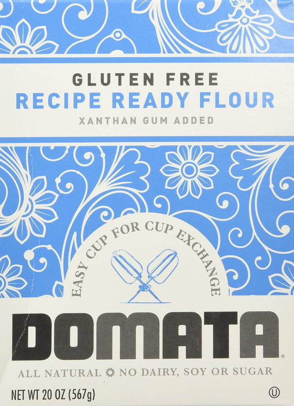 DOMATA: Living Gluten Free Recipe Ready Flour, 20 Oz