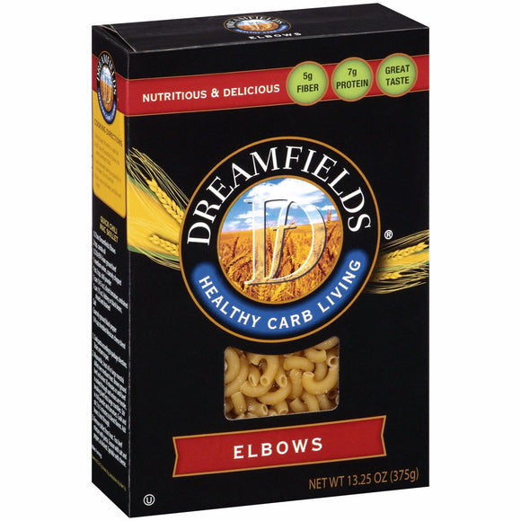 DREAMFIELDS: Pasta Healthy Carb Living Elbows, 13.25 oz