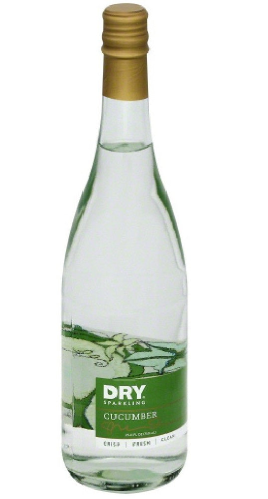 DRY SODA: Dry Sparkling Cucumber Bottle, 750 ml