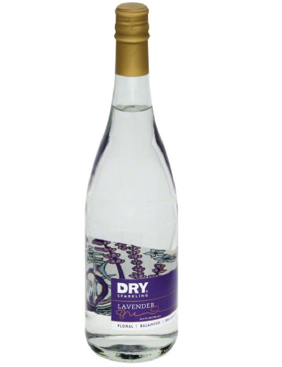 DRY SODA: Dry Sparkling Lavender Bottle, 750 ml