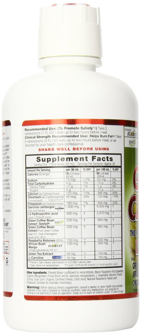 DYNAMIC HEALTH: Garcinia Cambogia Extract Juice Blend, 30 Oz