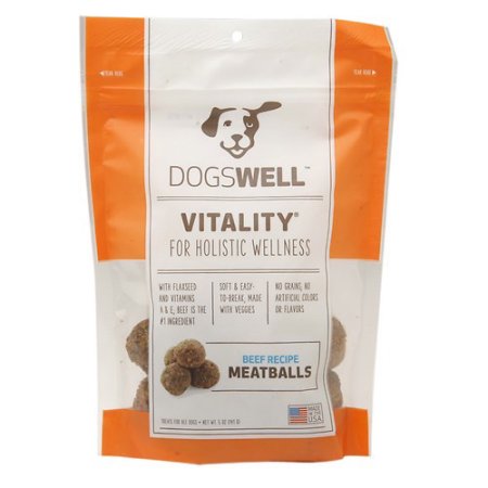 DOGSWELL: Vitality-Meatballs Beef, 5 oz