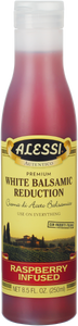 ALESSI: Raspberry White Balsamic Reduction Vinegar, 8.5 oz