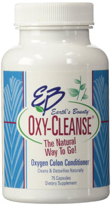 EARTH'S BOUNTY: Oxy-Cleanse Oxygen Colon Conditioner, 75 Capsules