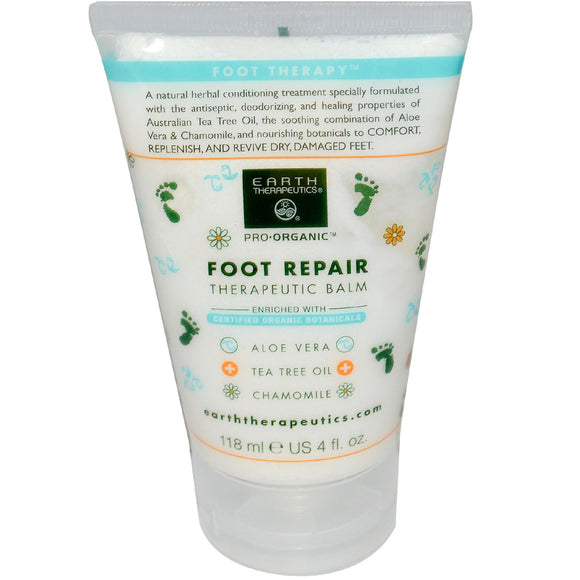 EARTH THERAPEUTICS: Foot Repair Therapeutic Balm, 4 oz