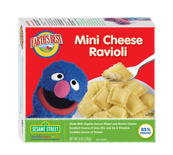 EARTHS BEST FROZEN: Mini Ravioli Cheese Organic, 8 oz