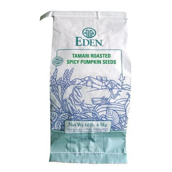 EDEN FOODS: Organic Spicy Pumpkin Seeds, 10 lb