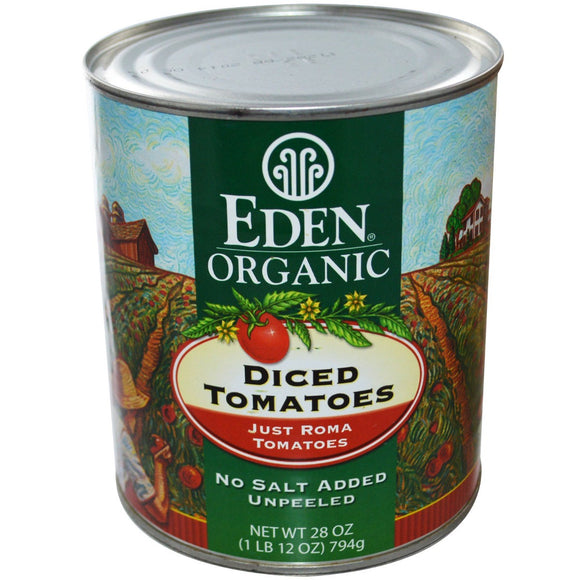 EDEN FOODS: Diced Tomatoes, 28 oz