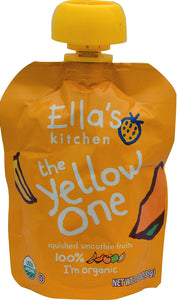 ELLA'S KITCHEN: The Yellow One Squished Smoothie Fruits, 3 oz